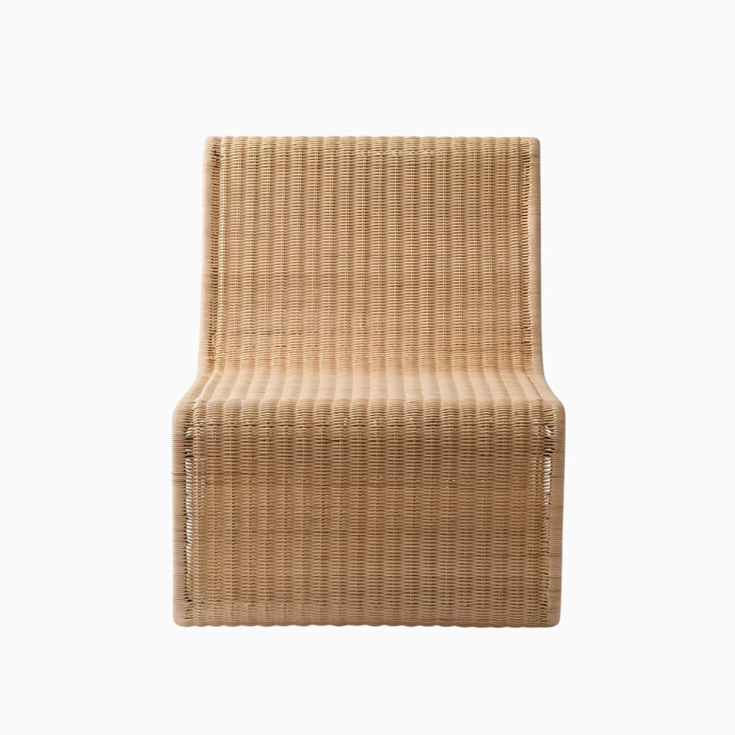 Heirloom Wicker Lounge Chair &amp; Ottoman