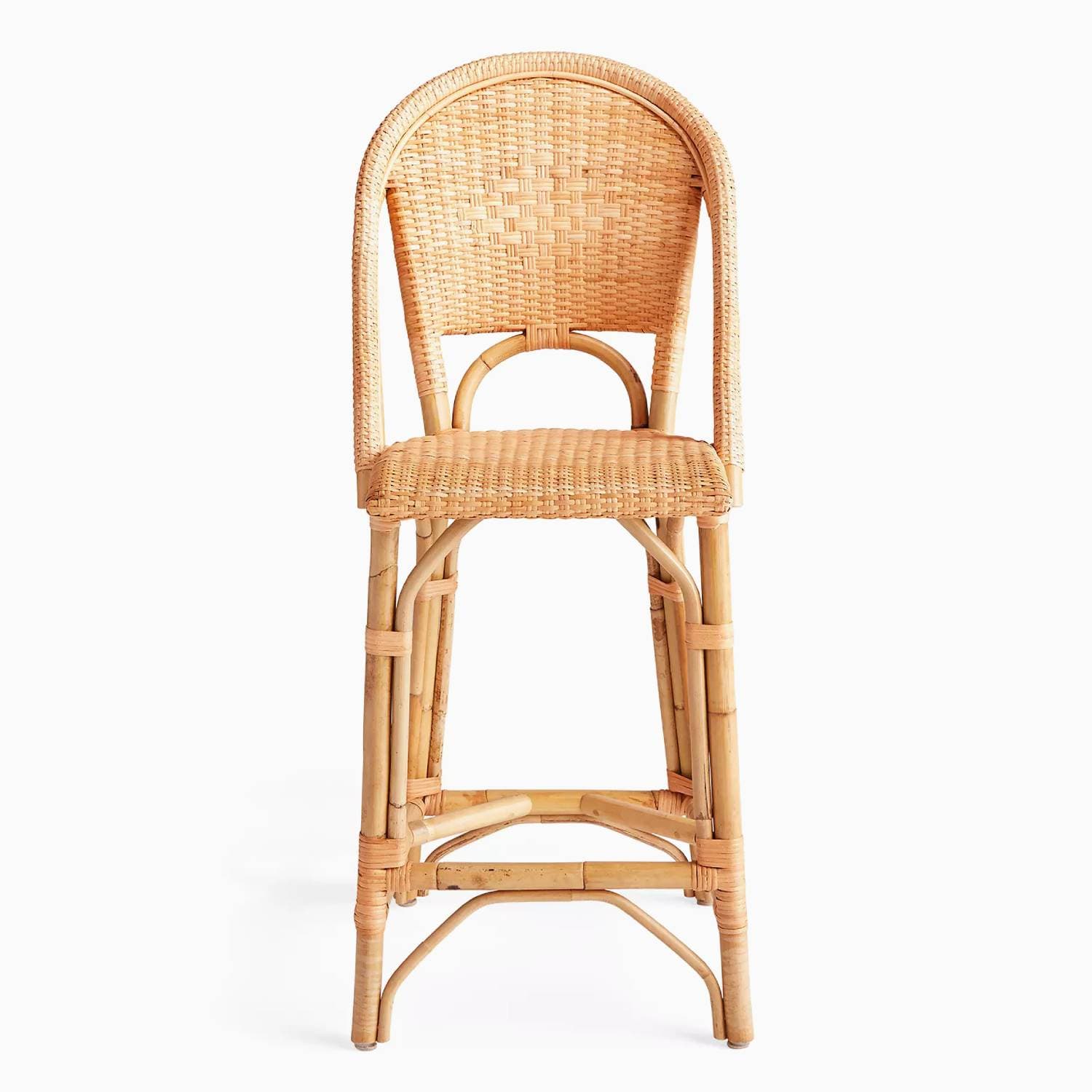 Java Line Rattan Bar Stool