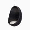 Egg Hanging Chair - Black (3) Hanging Egg Chair