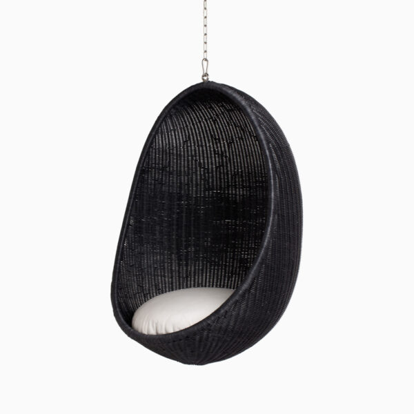 Egg Hanging Chair - Black (3) Hanging Egg Chair
