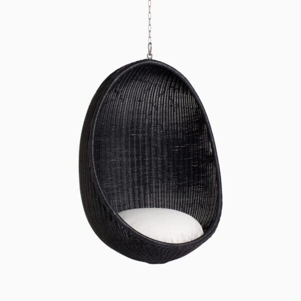 Egg Hanging Chair - Black (1) Hanging Egg Chair