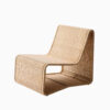 Heirloom Wicker Lounge Chair & Ottoman