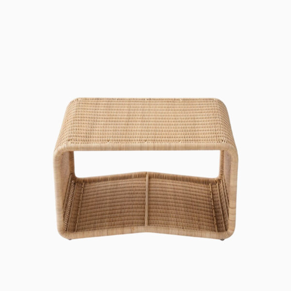 Heirloom Wicker Lounge Chair & Ottoman