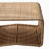 Heirloom Wicker Lounge Chair & Ottoman