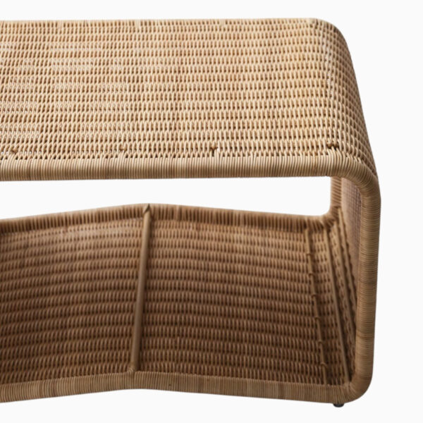 Heirloom Wicker Lounge Chair & Ottoman