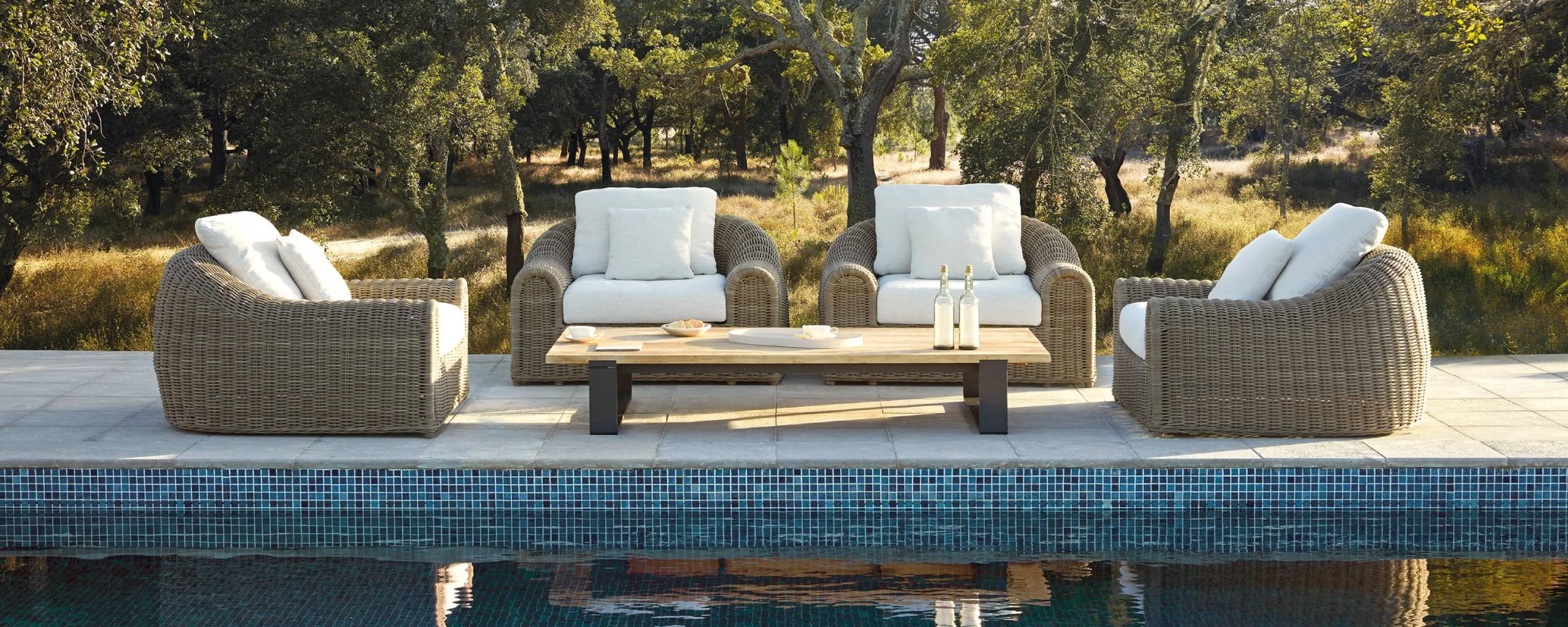Balinese Wicker Lounge Chair
